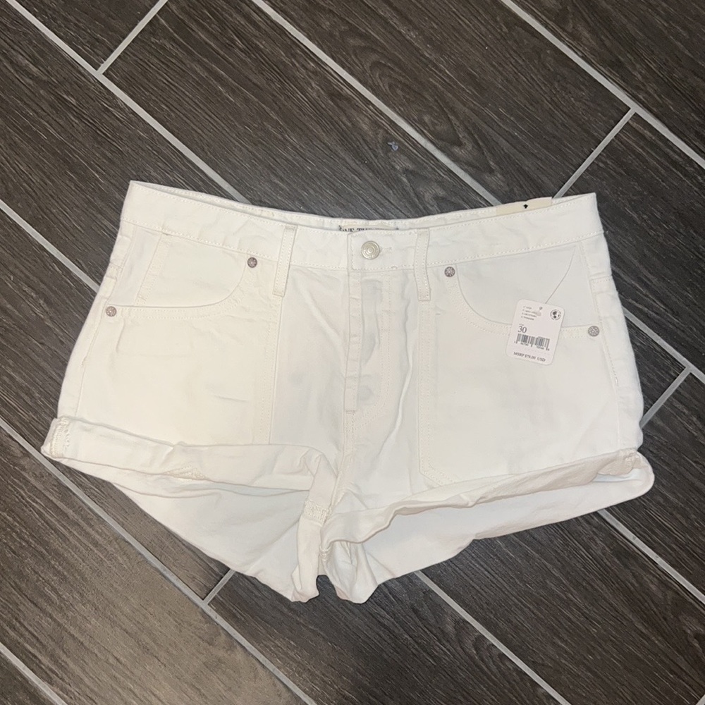 NWT Free People We The Free Beginner’s Luck Low Rise Slouch Short - Picture 5 of 8